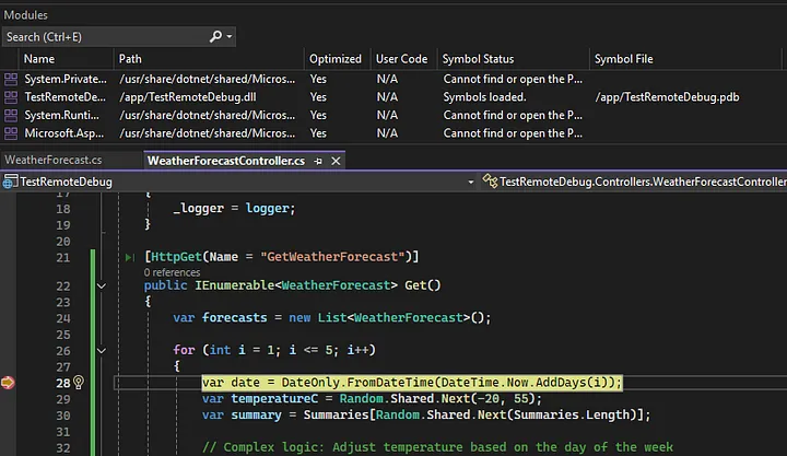 How to Enable Remote Debugging in a Docker Container for Rider and Visual Studio